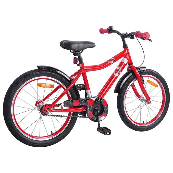 Grote foto vidaxl kinderfiets 20 inch voor 6 11 jaar oud rood fietsen en brommers herenfietsen