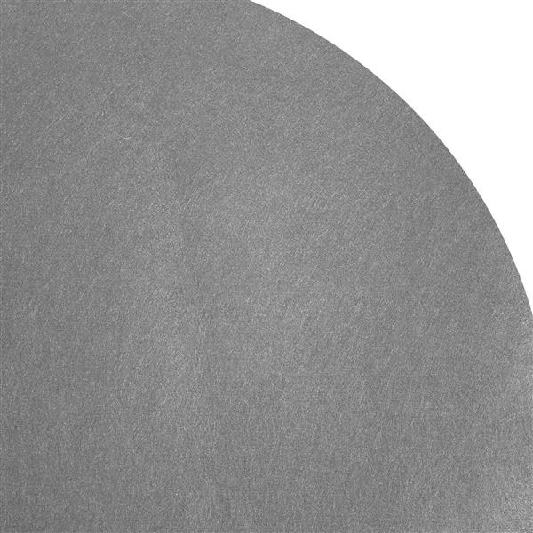 Grote foto vidaxl zwembad grondzeil lichtgrijs 610 cm niet geweven stof tuin en terras zwembaden toebehoren