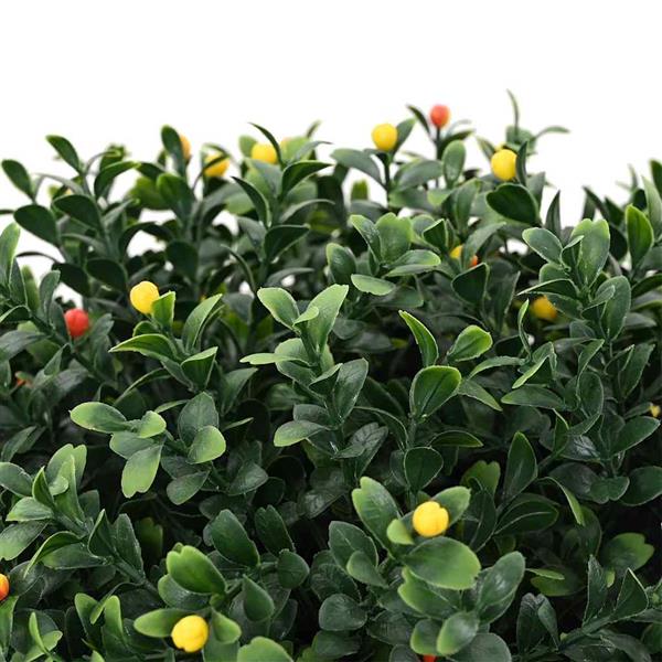 Grote foto vidaxl buxusbal groen 35 x 35 x 50 cm kunststof tuin en terras sierplanten