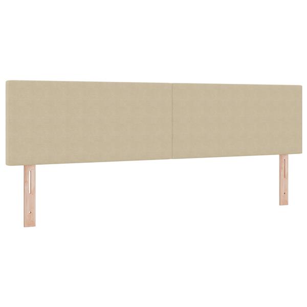 Grote foto vidaxl hoofdbord met hoofdeinde lichtgroen grijs 180 cm nep leer antiek en kunst stoelen en banken