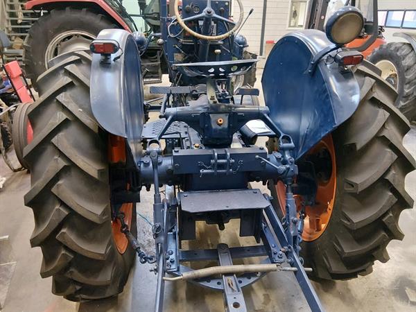 Grote foto fordson e27n fordson blauwe reiger agrarisch tractoren
