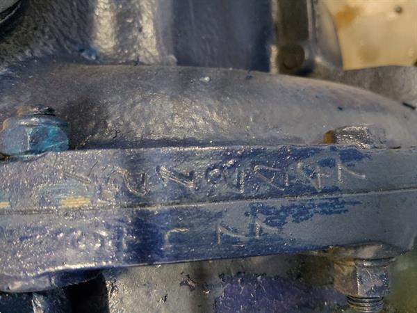 Grote foto fordson e27n fordson blauwe reiger agrarisch tractoren