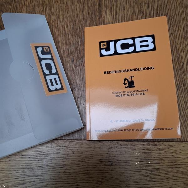 Grote foto jcb 8008 cts minigraver bj 2021 doe het zelf en verbouw kranen en graafmachines