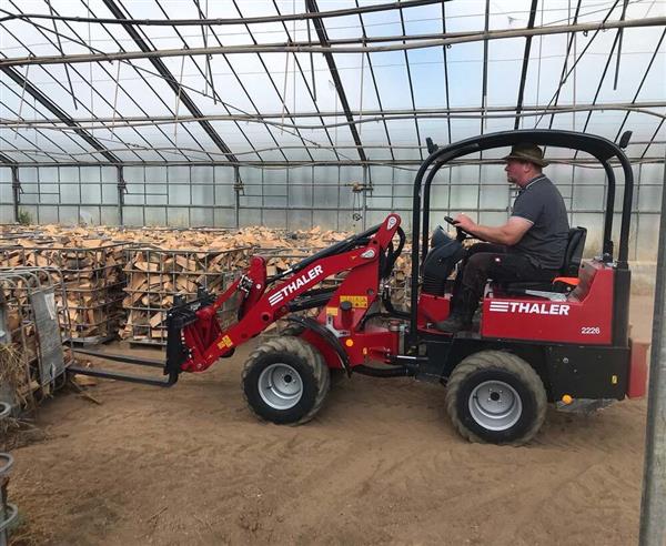 Grote foto thaler knikshovel 2226 agrarisch tractoren