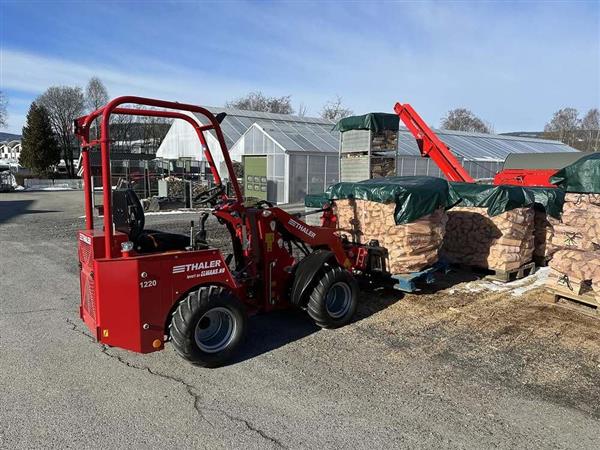 Grote foto thaler knikshovel 1220 agrarisch tractoren