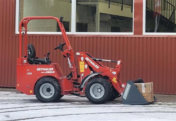 Grote foto thaler knikshovel 1220 agrarisch tractoren