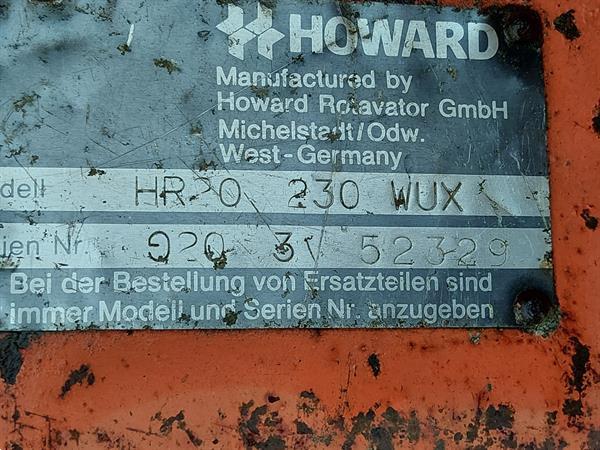 Grote foto howard hr20 230 frees met rol agrarisch akkerbouw