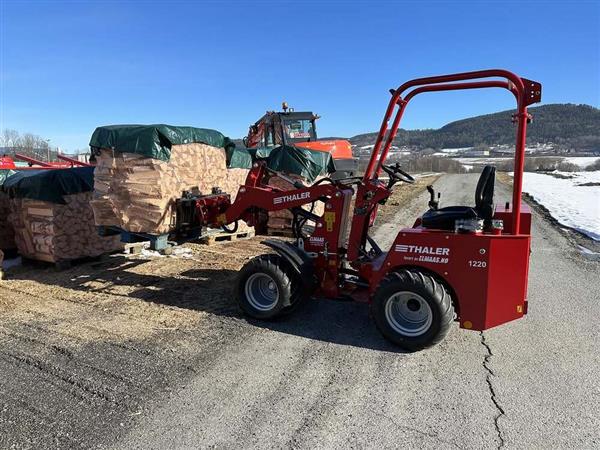 Grote foto thaler knikshovel 1220 agrarisch tractoren