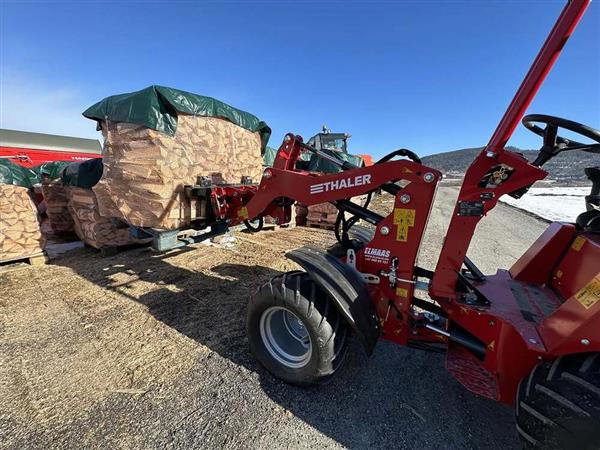 Grote foto thaler knikshovel 1220 agrarisch tractoren