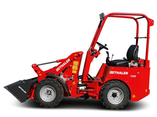 Grote foto thaler knikshovel 1220 agrarisch tractoren