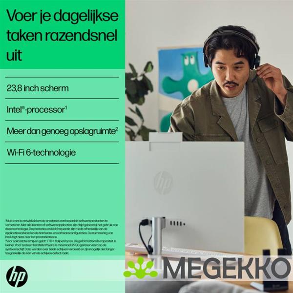 Grote foto hp all in one 24 cr0059nd 24 core i5 computers en software overige computers en software