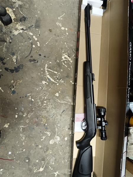 Grote foto nieuwe gamo gasram onderspanner 4 5 mm i.g t sport en fitness handboogschieten