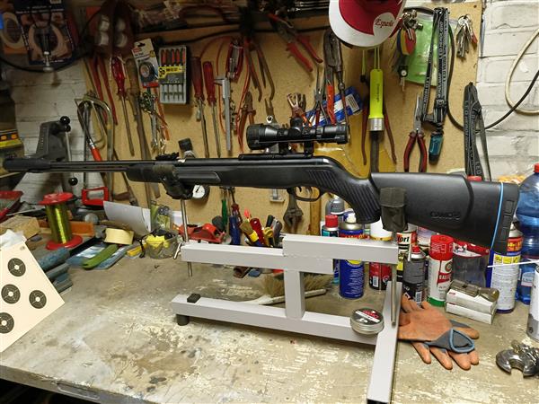 Grote foto nieuwe gamo gasram onderspanner 4 5 mm i.g t sport en fitness handboogschieten