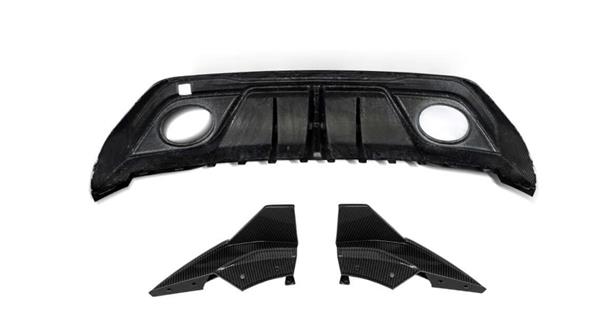 Grote foto dit betreft een audi rs3 8y facelift sq carbon diffuser set auto onderdelen tuning en styling