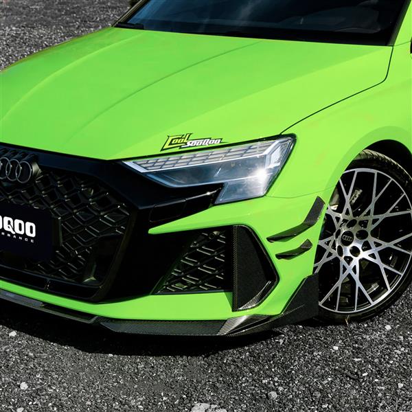 Grote foto dit betreft een audi rs3 8y facelift carbon sq v1 voorlip splitter auto onderdelen tuning en styling