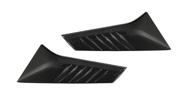 Grote foto dit betreft een set audi rs3 8y facelift carbon dak spoiler zij panelen auto onderdelen tuning en styling