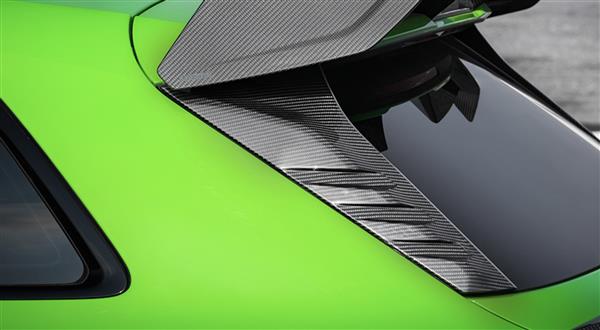 Grote foto dit betreft een set audi rs3 8y facelift carbon dak spoiler zij panelen auto onderdelen tuning en styling