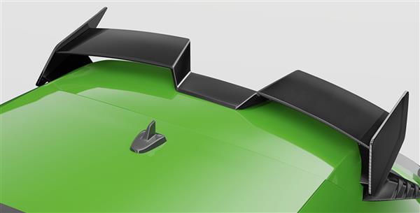 Grote foto dit betreft een audi rs3 8y facelift carbon dak spoiler auto onderdelen tuning en styling