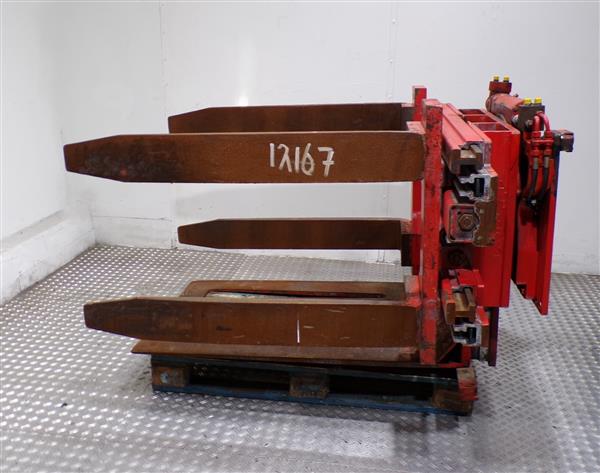 Grote foto meyer palletkeerder met hydraulisch verstelbare plaat agrarisch heftrucks