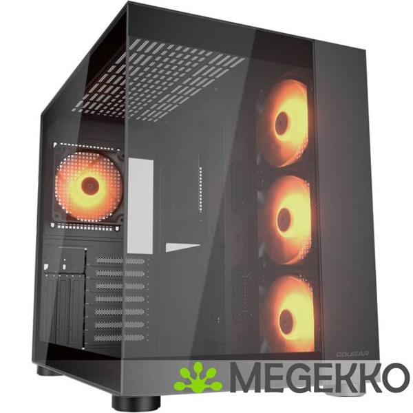 Grote foto cougar gaming 385ka10.0001 computerbehuizing midi tower zwart computers en software behuizingen en kasten