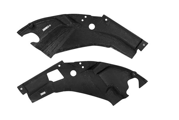 Grote foto dit betreft een set bmw g87 m2 carbon koplamp cover panelen auto onderdelen tuning en styling