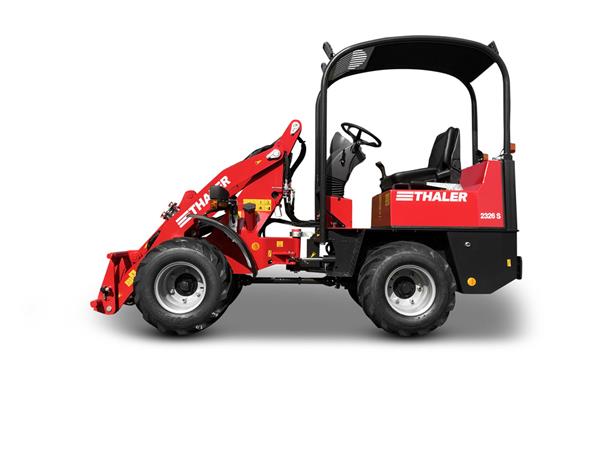 Grote foto thaler knikshovel 2326 agrarisch tractoren