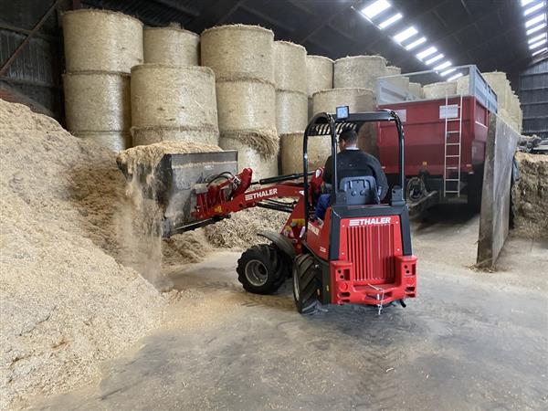 Grote foto thaler knikshovel 2326 agrarisch tractoren