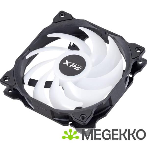 Grote foto xpg vento 120 argb pwm computer behuizing ventilator 12 cm zwart 1 stuk s computers en software overige computers en software