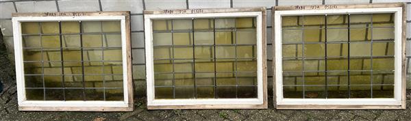 Grote foto 100 stuks glas in loodramen gelijk te zien doe het zelf en verbouw glas en ramen