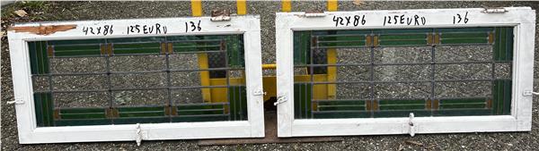 Grote foto 100 stuks glas in loodramen gelijk te zien doe het zelf en verbouw glas en ramen