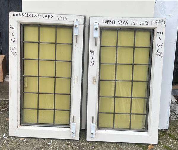 Grote foto 100 stuks glas in loodramen gelijk te zien doe het zelf en verbouw glas en ramen