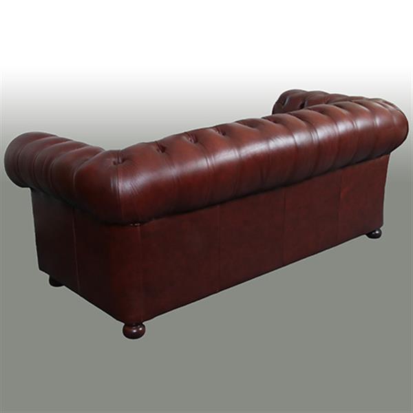 Grote foto vintage winchester furniture chesterfield bank 2.5 seater rust no.330330 antiek en kunst stoelen en banken