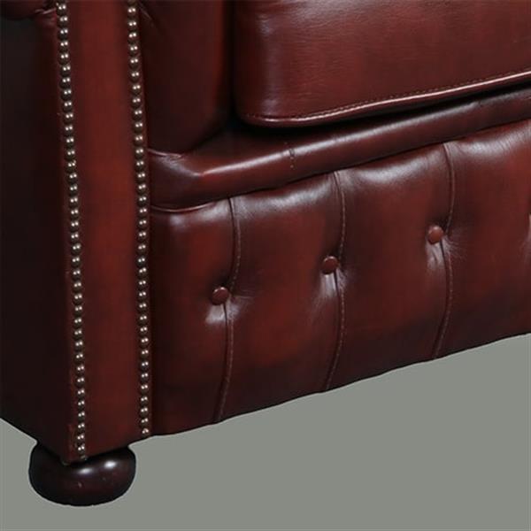 Grote foto vintage winchester furniture chesterfield bank 2.5 seater rust no.330330 antiek en kunst stoelen en banken