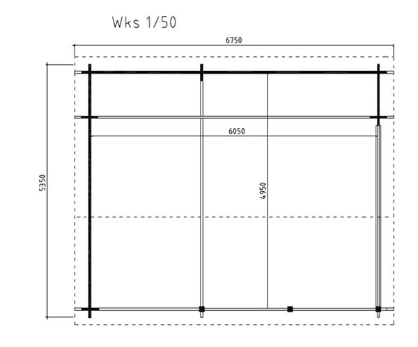 Grote foto nieuw blokhut wolfskap wks1 tuin en terras tuinhuisjes en blokhutten
