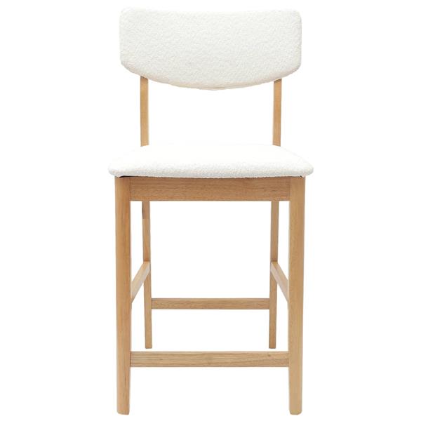 Grote foto vidaxl eettafelstoelen 2 pcs naturel 48 x 49 x 95 cm huis en inrichting stoelen