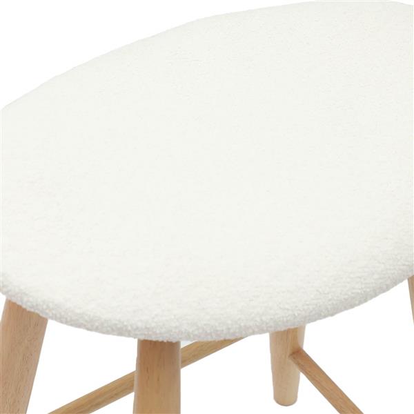 Grote foto vidaxl eettafelstoelen 2 pcs naturel 46 x 37 x 63 cm huis en inrichting stoelen