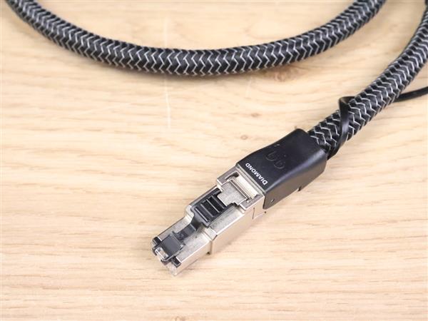 Grote foto audioquest diamond rj e high end audio ethernet cable 0 75 metre audio tv en foto onderdelen en accessoires