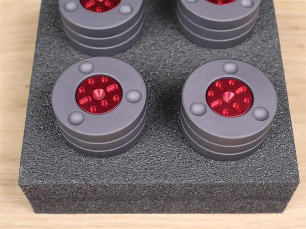 Grote foto ansuz acoustics darkz t2 supreme t2s resonance control feet set of 4 new 30 off audio tv en foto algemeen