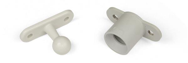 Grote foto fiamma deurvanger kunststof grijs caravans en kamperen caravan accessoires