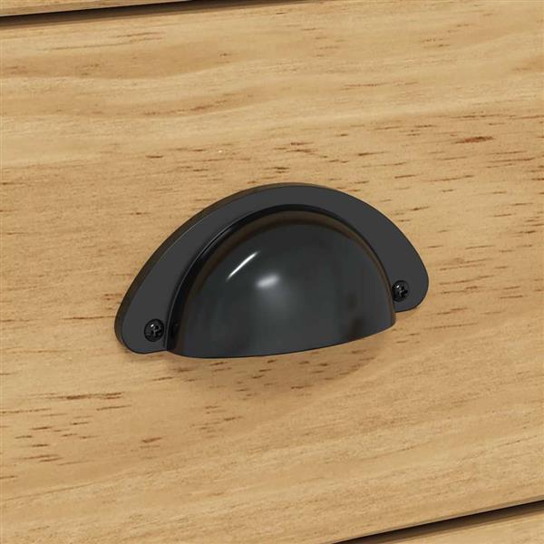 Grote foto vidaxl wandtafel bodo honingbruin 91 x 34.7 x 74 cm bewerkt hout huis en inrichting eettafels