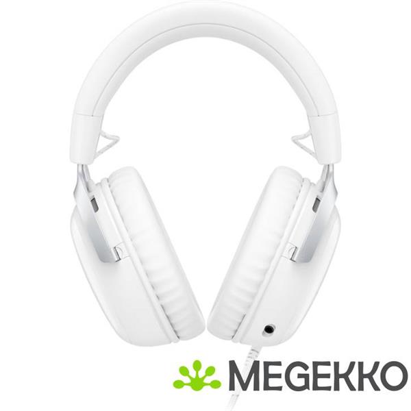 Grote foto hyperx cloud iii bedrade gaming headset in wit audio tv en foto koptelefoons