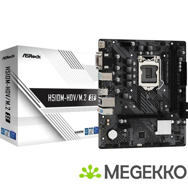 Grote foto asrock h510m hdv m.2 se computers en software moederborden