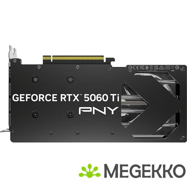Grote foto pny geforce rtx 5060 ti 8gb overclocked dual fan computers en software videokaarten