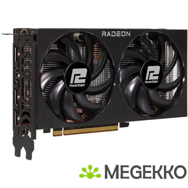 Grote foto powercolor fighter radeon rx 7600 8gb computers en software videokaarten
