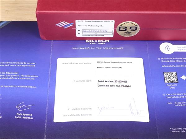 Grote foto siltech octopus signature eight agau g9 silver gold high end audio power distributor audio tv en foto onderdelen en accessoires