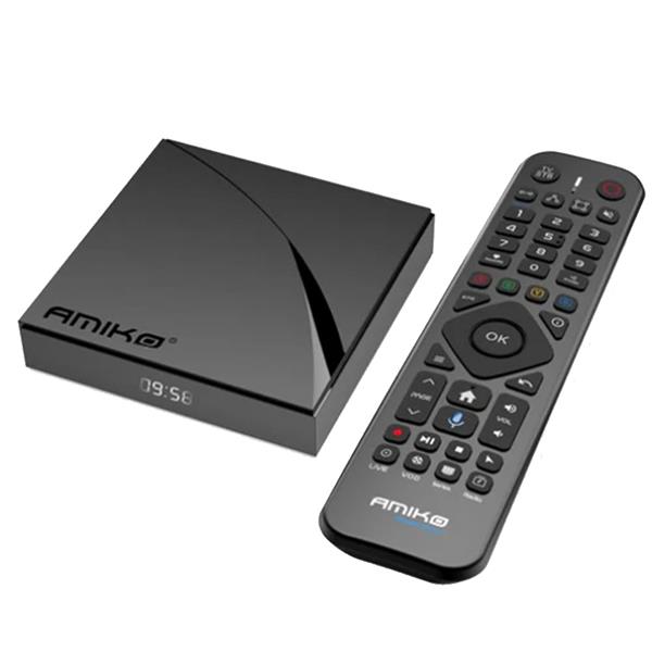 Grote foto amiko a14 gold iptv set top box media streamer audio tv en foto algemeen