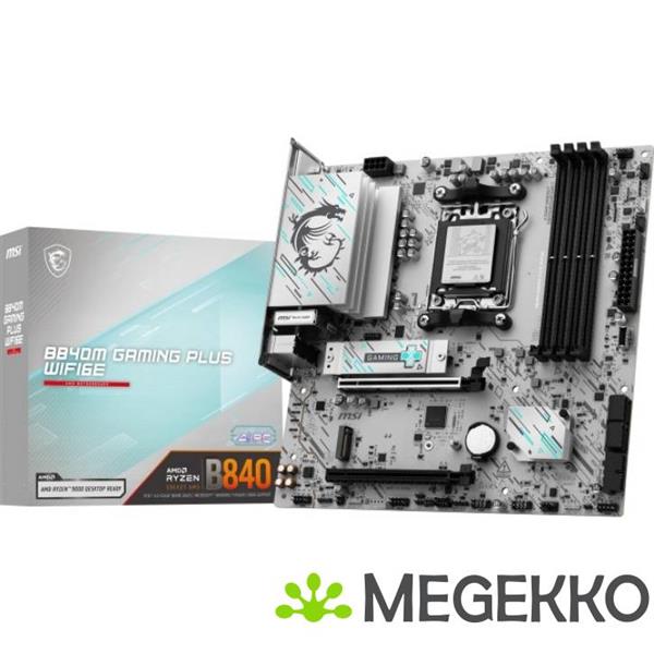 Grote foto msi b840m gaming plus wifi6e computers en software moederborden