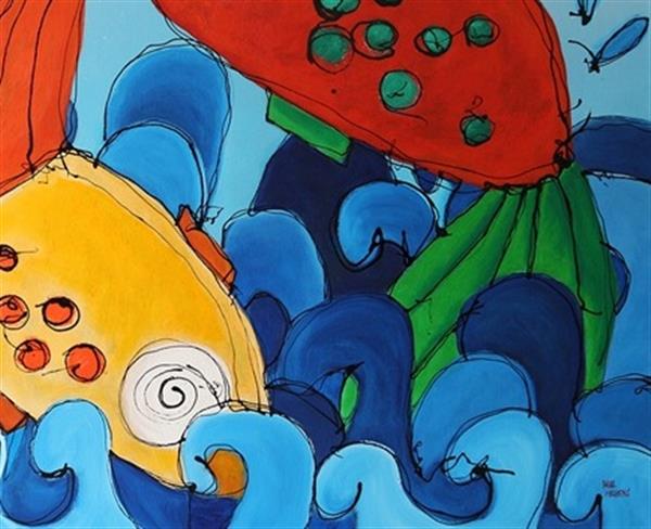 Grote foto kunsthandel gennep the whales dance antiek en kunst modern