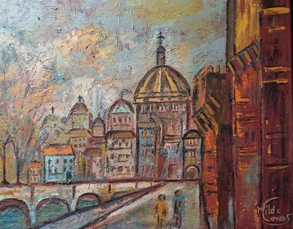 Grote foto kunsthandel gennep tiber rome antiek en kunst modern