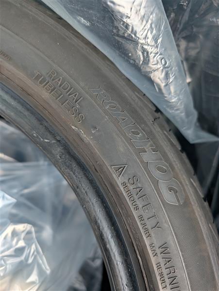 Grote foto 2x zomerbanden 225 45 r17 roadhog gebruikt auto onderdelen banden en velgen